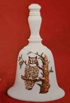 Byron 1260 bell with embossed owl