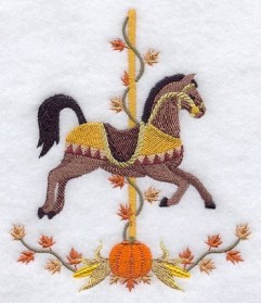 Carousel Horse - Autumn