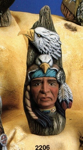 Kimple 2206 Indian with Eagle headdress