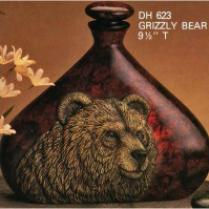 Doc Holliday 0623 Indian Decanter Bear