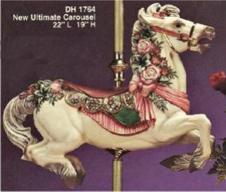 Doc Holliday 1764 New Ultimate Carousel Horse