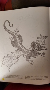 dragon drawing hydra