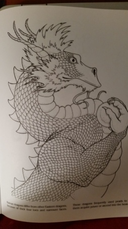dragon drawing Korean