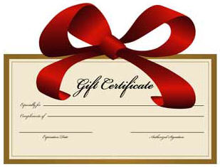 clipart gift certificate