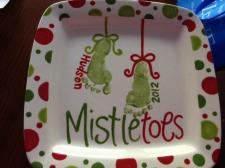 mistletoes (footprint plate)