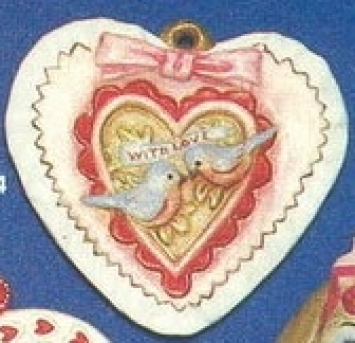 Alberta Ornaments 0294 Valentine Heart