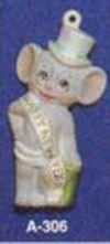 Alberta Ornaments 0306 New Year's mouse