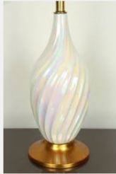 lamp with mother of pearl